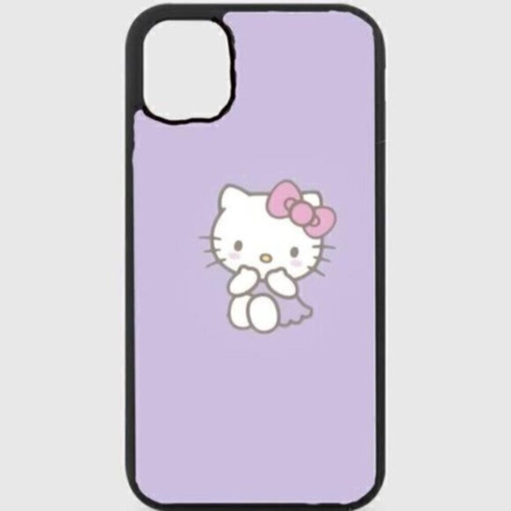 Purple Hello Kitty Phone Case